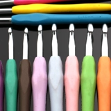 Крючок для вязания, плетеный набор инструментов ручной работы, набор материалов, шерстяной нескользящий свитер, DIY