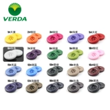 Красочная смола с четырьмя глазами черная кнопка круглой кнопки Кнопка одежды детская одежда ручной работы