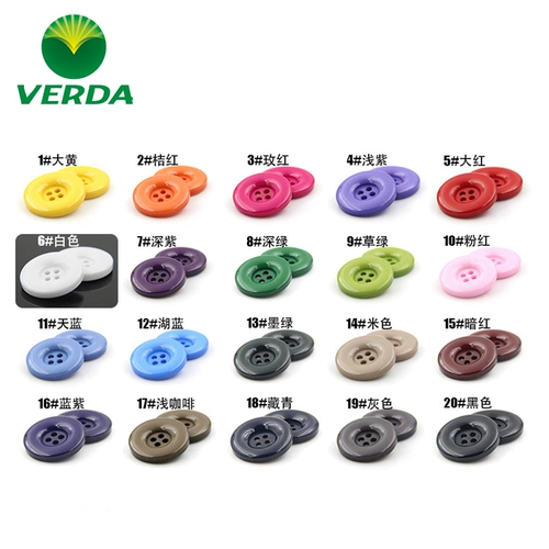 Красочная смола с четырьмя глазами черная кнопка круглой кнопки Кнопка одежды детская одежда ручной работы