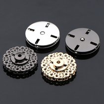 Metal dark button anti-walking button invisible baby pressed coat button button wool push clothes button