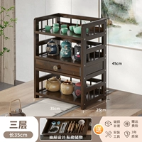 Трехъярусная настольная подставка для чая