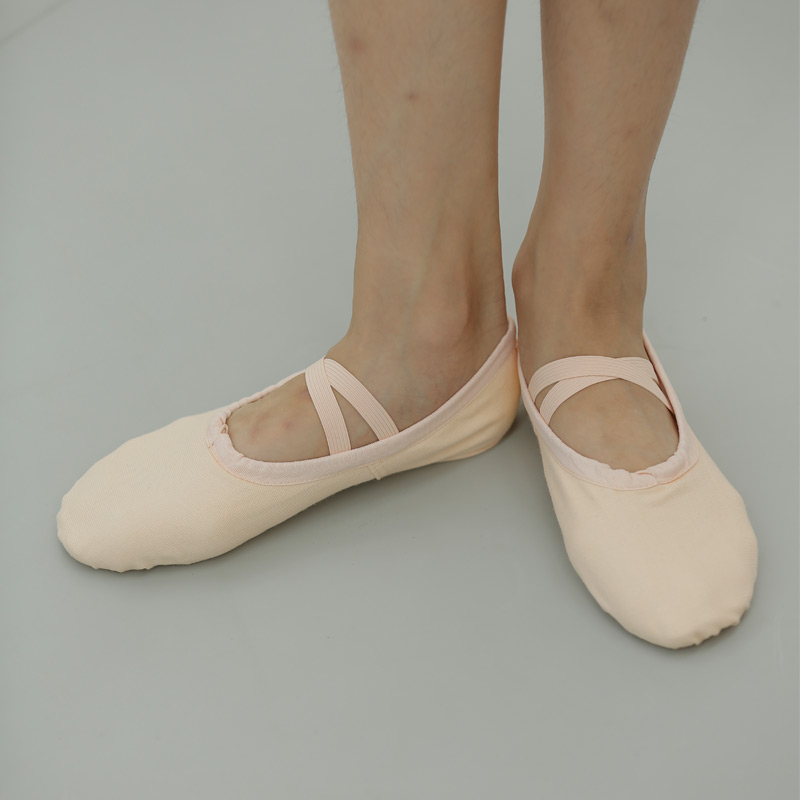 Junshang Ballet JUNSHINE Ballet Basic Cat Paw Shoes Soft-soled shoes Pink Practice Shoes Dance Shoes Soft-soled shoes