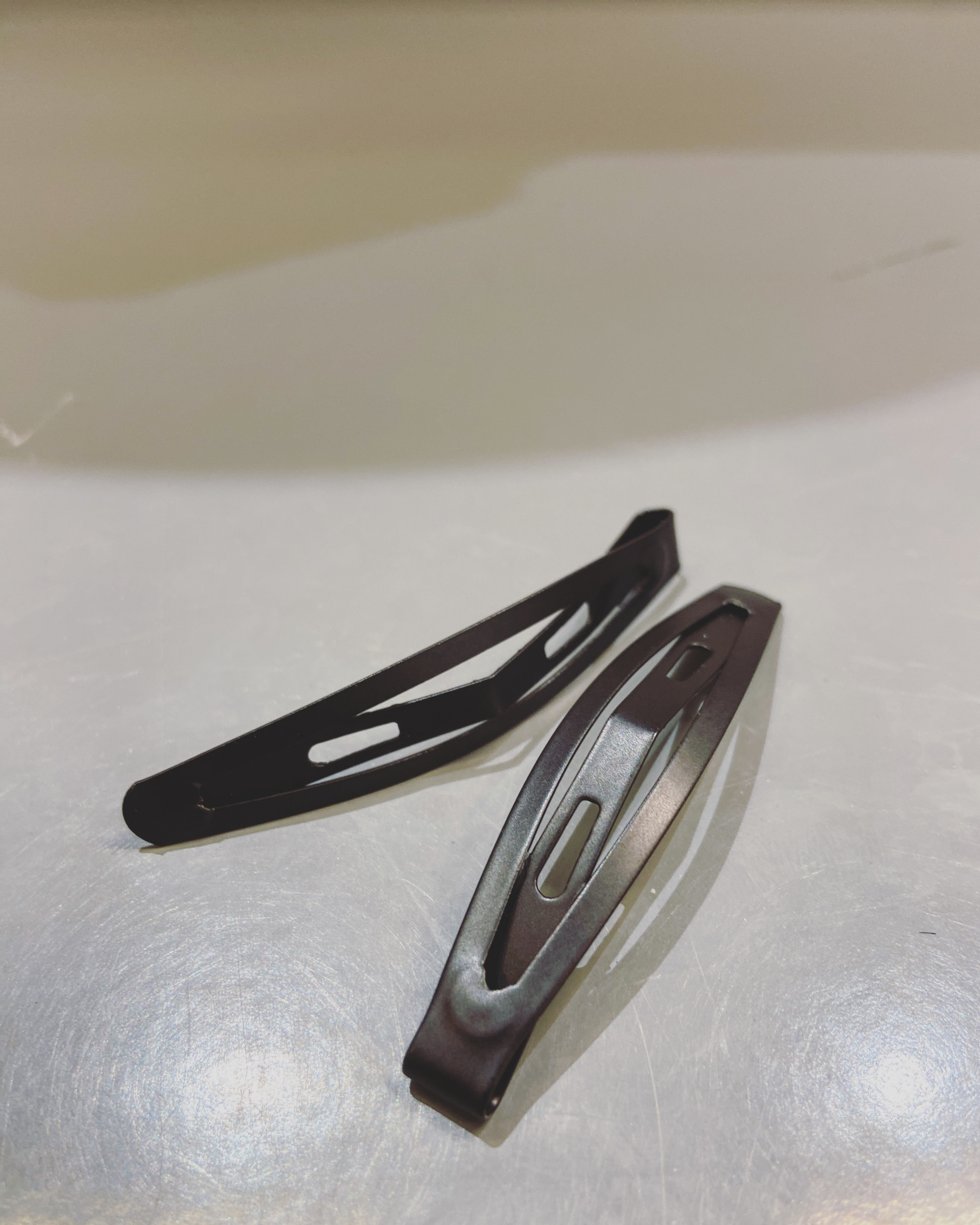 jun shang ballet JUNSHINE hairclip B edge clamp hairclip black word clip BB CLIP clip bangs hairclip