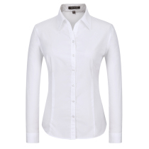 Youngor long-sleeved shirt Business casual all-match business suit OL spring free ironing formal temperament pure white shirt