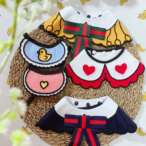 Брендовый милый слюнявчик, нагрудник, шарф, аксессуар