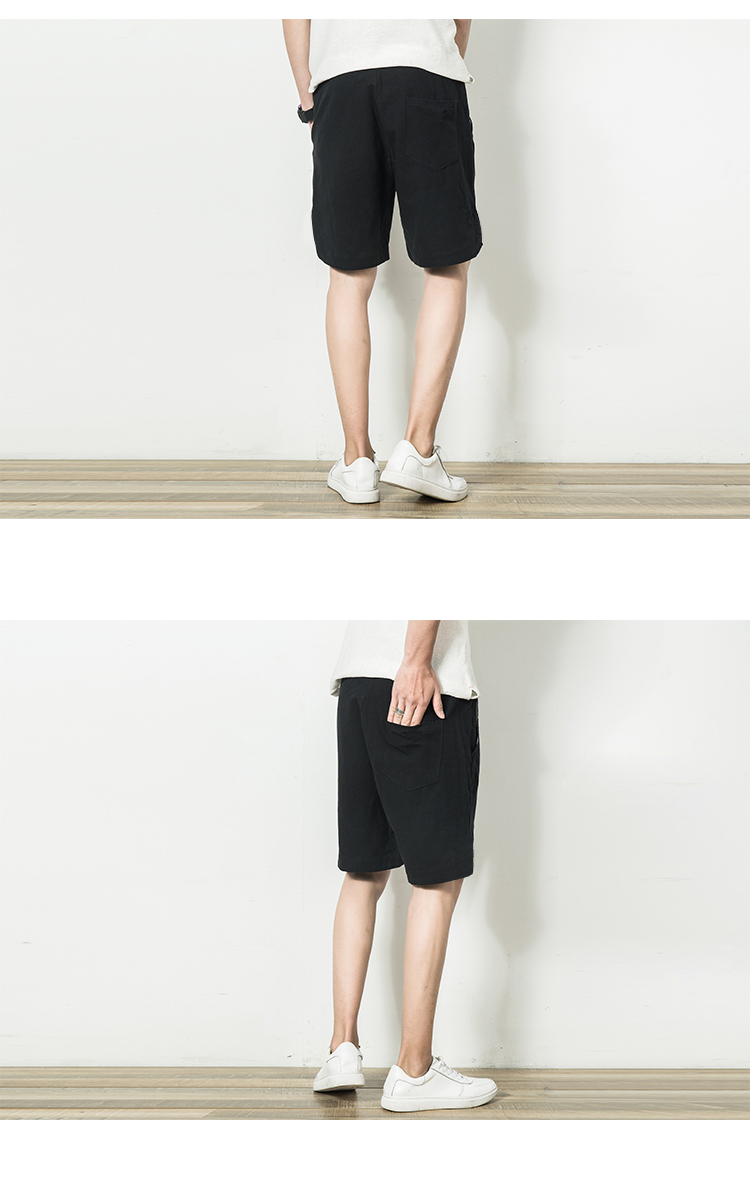 Mùa hè mới nam thể thao năm điểm quần short Hàn Quốc quần âu bãi biển quần lớn xu hướng quần lỏng quần jogger kaki