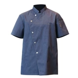 Модный летний дышащий комплект для работы для отеля, рабочая одежда, короткий рукав