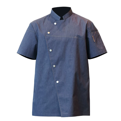 Модный летний дышащий комплект для работы для отеля, рабочая одежда, короткий рукав