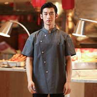 Серый подарочный фартук