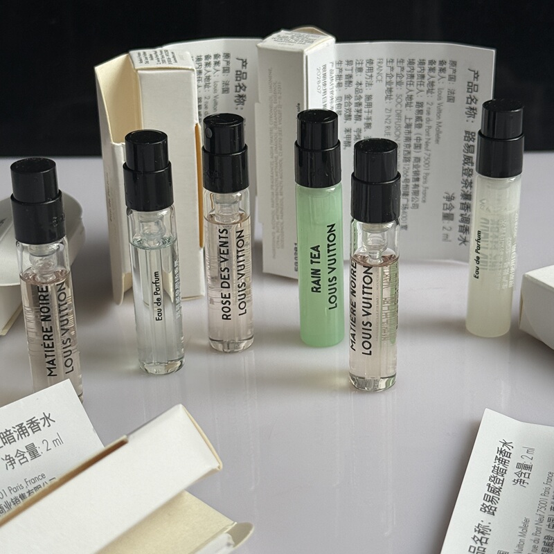 Louis Vuitton/Lv Louis Vuitton Thunderstorm Thoughts of the Undercurrent Tea Waterfall Poetry-Like Rhyme Test Tube Perfume 2ml