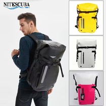 Waterproof fin bag outdoor wet and dry separated backpack diving equipment bag 30L multi-functional storage bag J037