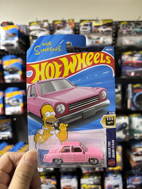 [in Stock] Hot Wheels 2026 E Series Regular Cards Simpson Audi R8, Four Pieces with Free Shipping