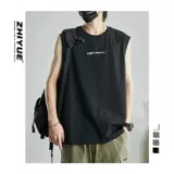 Летняя футболка без рукавов, спортивный баскетбольный жилет для спортзала, оверсайз