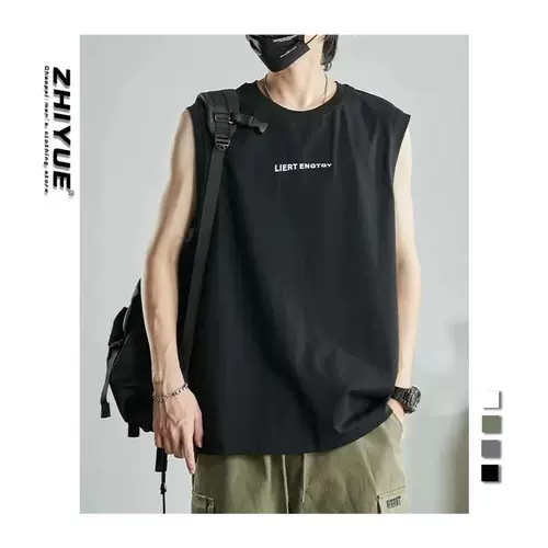 Летняя футболка без рукавов, спортивный баскетбольный жилет для спортзала, оверсайз