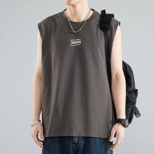 Летняя тонкая спортивная майка, баскетбольный жилет для спортзала, футболка без рукавов