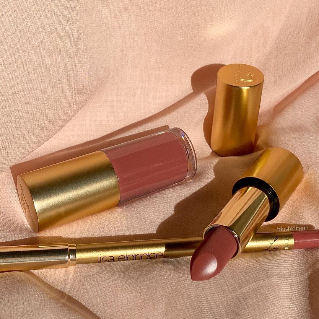 Spot｜Lisa Eldridge moisturizes lipstick Blush Affair Muse Lightly