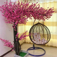 Mô phỏng cây đào lớn mô phỏng lễ hội cây đào trang trí cây anh đào mô hình cây đào rắn tùy chỉnh mô phỏng hoa - Hoa nhân tạo / Cây / Trái cây cây mai giả