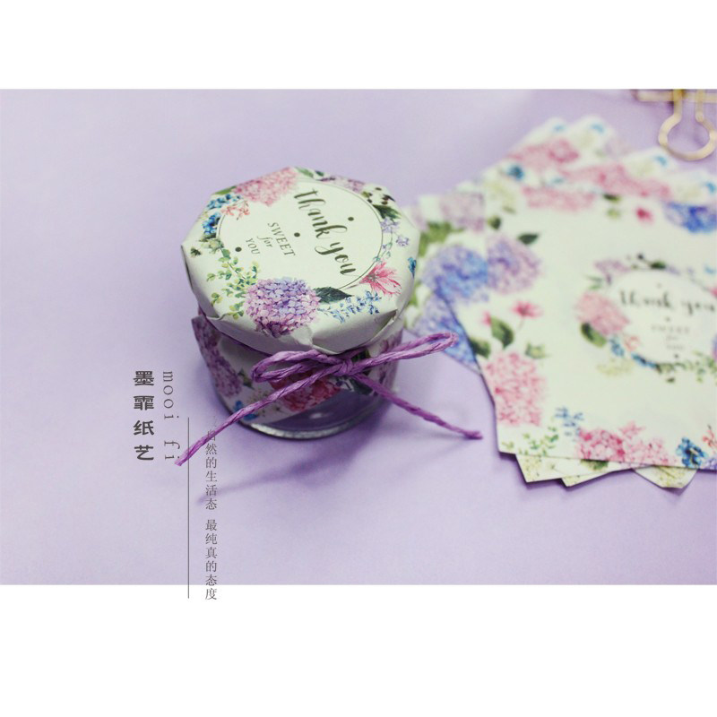 Mofei 25ml hi honey sealing paper honey handmade soap candy wrapping paper wedding wedding bottle cap paper custom new