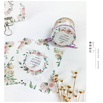 Mo Fei Paper Rose Pattern Xi Mi Sealing Paper Wedding Accompanying Ceremony