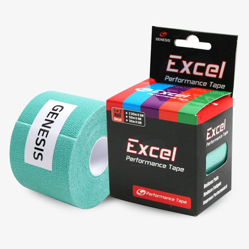 ZTE bowling supplies imported GENESIS Green professional finger back film rubberized fabric 5cm * 5m