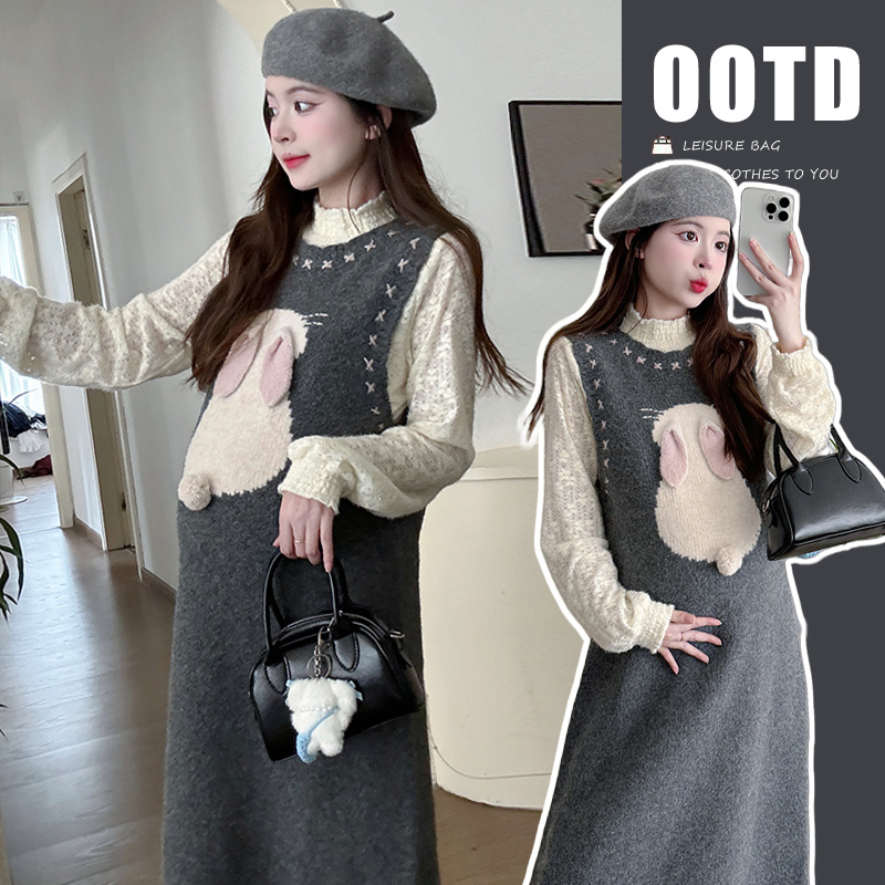 Maternity Wear Autumn and Winter 2026 New Style Suit Dress Spring and Autumn Fashionable and Stylish Two-Piece Winter Dress Maternity Wear Autumn and Winter 2026 New Style Suit Dress Spring and Autumn Fashionable and Stylish Two-Piece Winter Dress