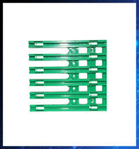 Integrated tray guide strip ODF distribution frame six-position guide strip Fused fiber disc track strip Optical cross box guide rail