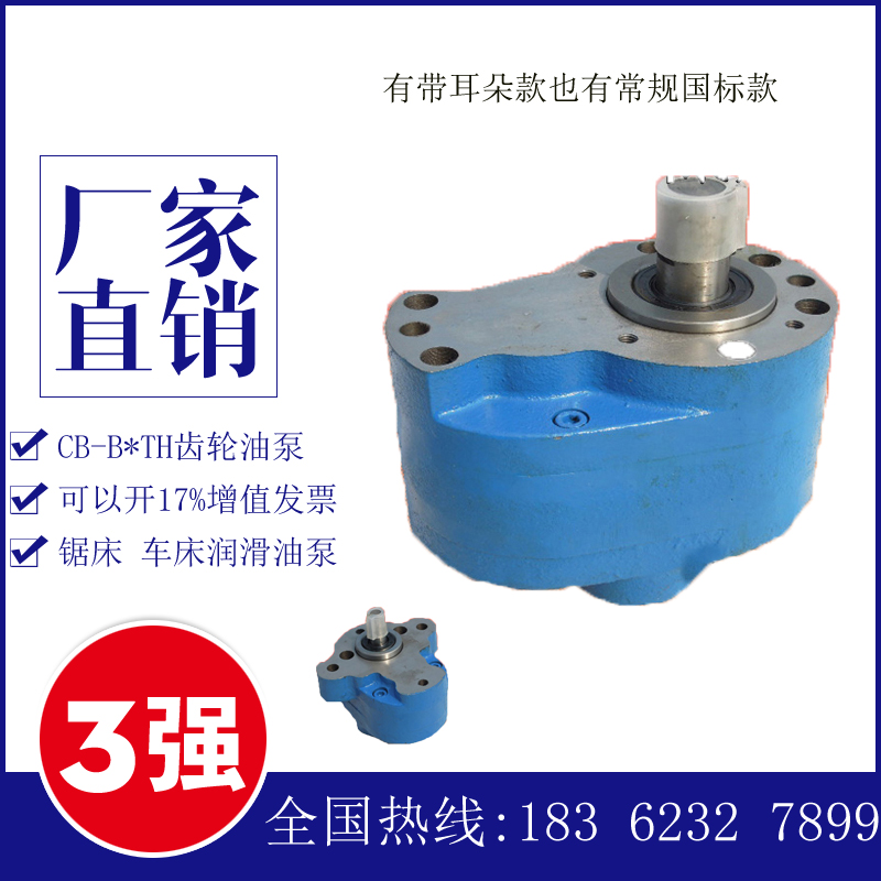 CB-B6TH B10TH B2 5 B4 B16 B25 B20 B32 gear oil pump FTH saw machine lubrication BC