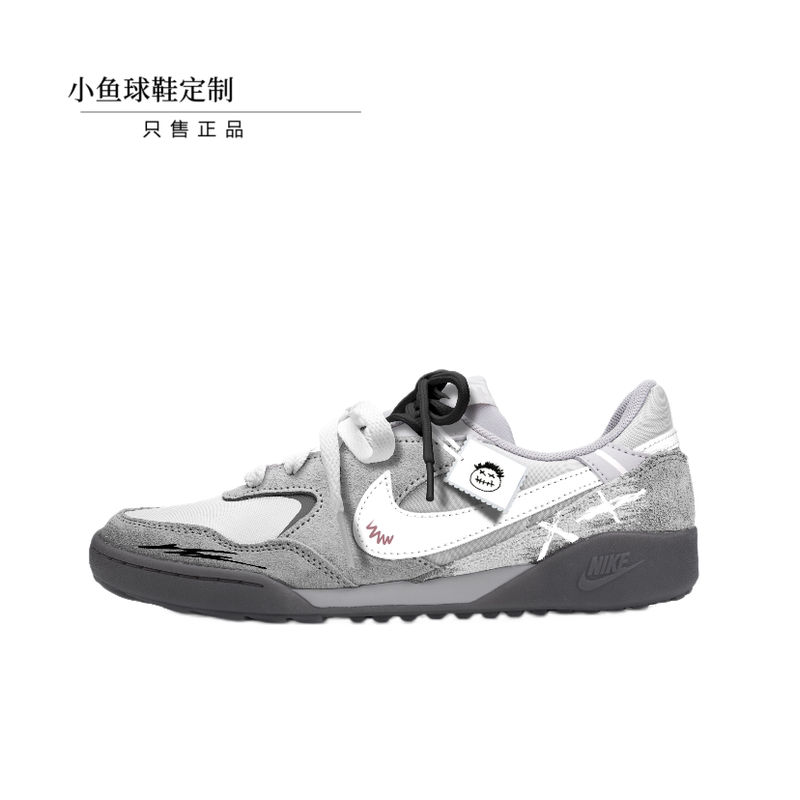 Custom Sneakers Nike Terra Manta in Gray, Versatile, Trendy, Simple Low-Top Men's Skate Shoes Custom Sneakers Nike Terra Manta in Gray, Versatile, Trendy, Simple Low-Top Men's Skate Shoes