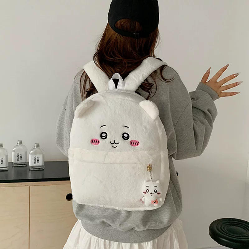 Клава Чиикaва Usaqi новая плюш bag с подвеской Jiikawa Xiaoba милая школьница