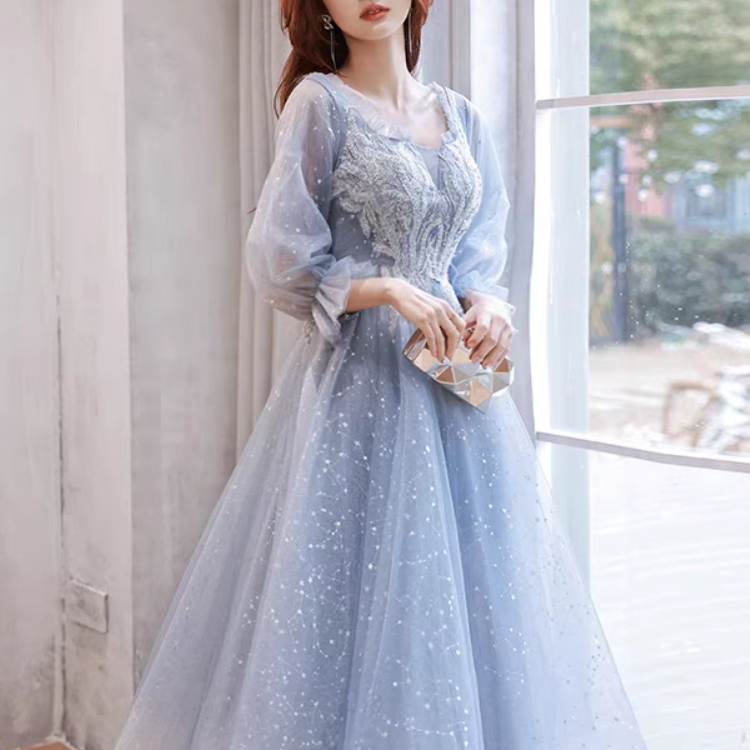 Plus-Size Evening Dress for Annual Meeting, Art Exam Candidates, Chubby Women, Performance Attire, Slimming, Host, Banquet, High-End, Elegant, Bridesmaid Dress Plus-Size Evening Dress for Annual Meeting, Art Exam Candidates, Chubby Women, Performance Attire, Slimming, Host, Banquet, High-End, Elegant, Bridesmaid Dress