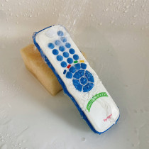 Japan toyroyal royal life waterproof remote control Toytooth gum bites gum boy girl TV remote control