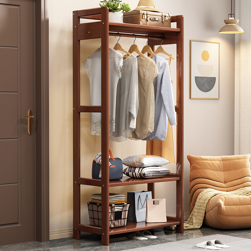 All-Solid Wood Bedside Coat Rack for Home Use, Floor-Standing Bedroom Multifunctional Modern Minimalist Storage Combination Hanging Clothes Rack All-Solid Wood Bedside Coat Rack for Home Use, Floor-Standing Bedroom Multifunctional Modern Minimalist Storage Combination Hanging Clothes Rack