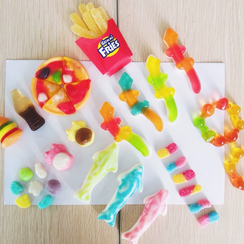 Trolli Canto Canton Burger Rubber Candy Fruit Fruit