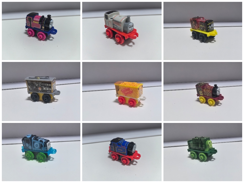 Thomas's Various Mini Trains, Part Three, Are Very Cute and Have Many Characters, with over 50 Characters in Total, Free Shipping