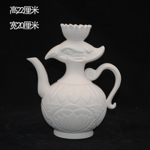 Crested pot ceramic plaster mold grouting mud tool mold plain antique porcelain blank DIY