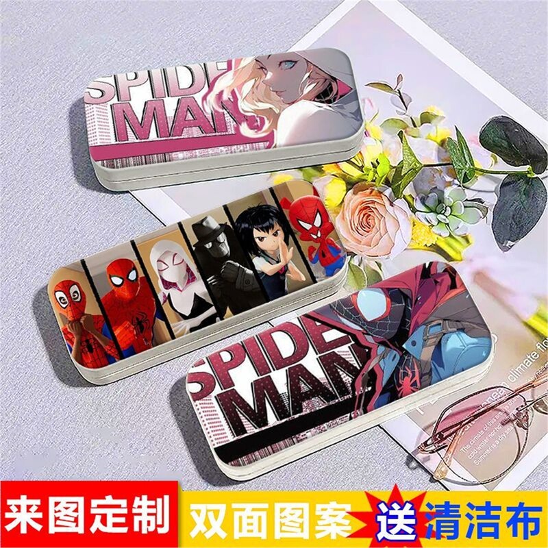 In-Stock Hot-Selling Spider-Man: Across the Universe Gwen Stacy Merchandise Glasses Case Student Anti-Pressure Portable Sunglasses Case