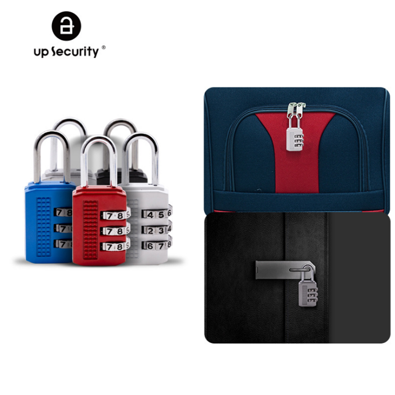Fine Hook Small Code Lock Padlock Luggage bag Bag Bracelet Anti Theft Code Lock Student Dormitory Cabinet Mini Key Lock