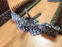 Model scene generic anti tank tank barricade   Shadzabi tribe