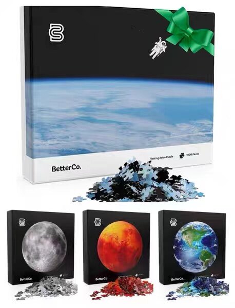 (Spot Quick Release) BetterCo Puzzle Moon Mars Astronaut