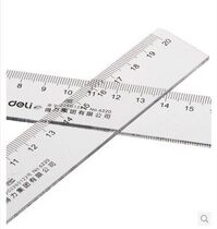 Ruler 20cm30cm40cm transparent ruler able ruler son office supplies drawing ruler student office 6220