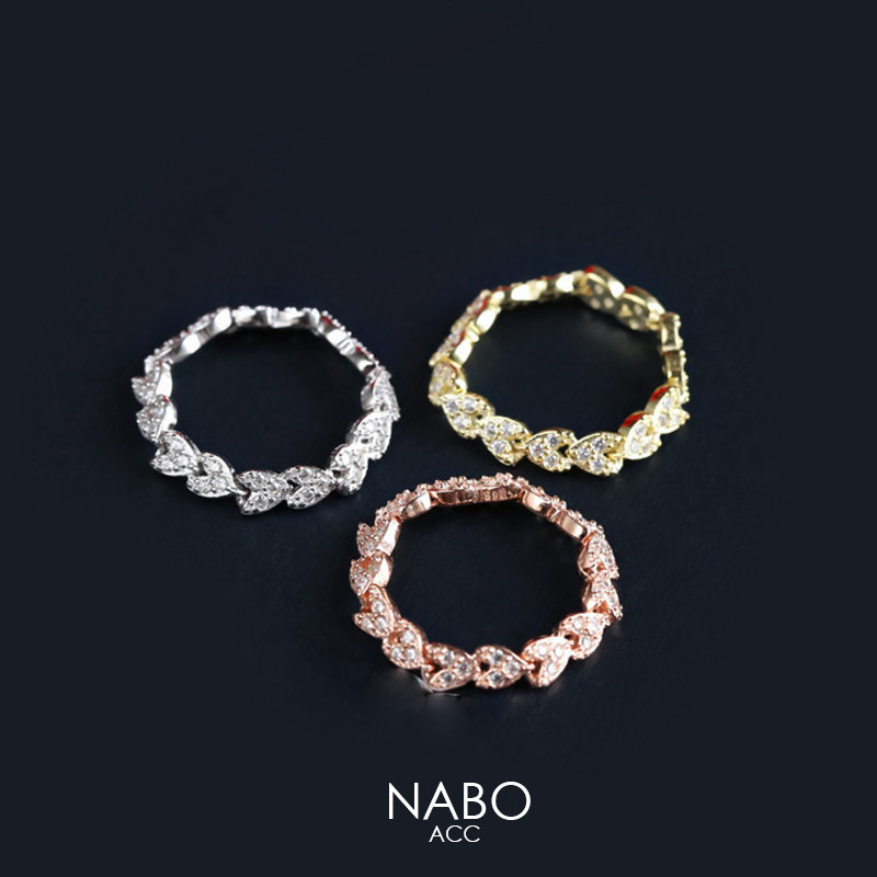 Bague Femme en Zircone synthetique strass - Ref 3087403 Image 12