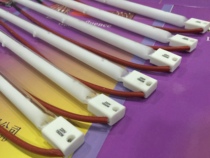 1 5KW near infrared heating lamp 580MM plastic welding machine irlamp PETP halogen semi-painted white heating lamp