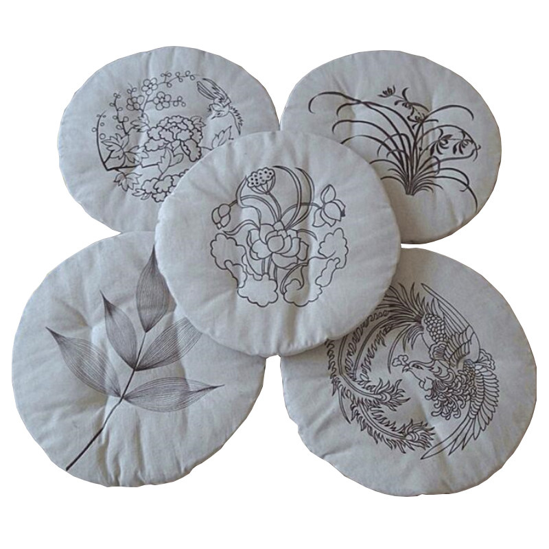 moxa velvet cushion mugwort office mugwort health chair cushion warm meridian and cold home health moxibustion floor mat car mat