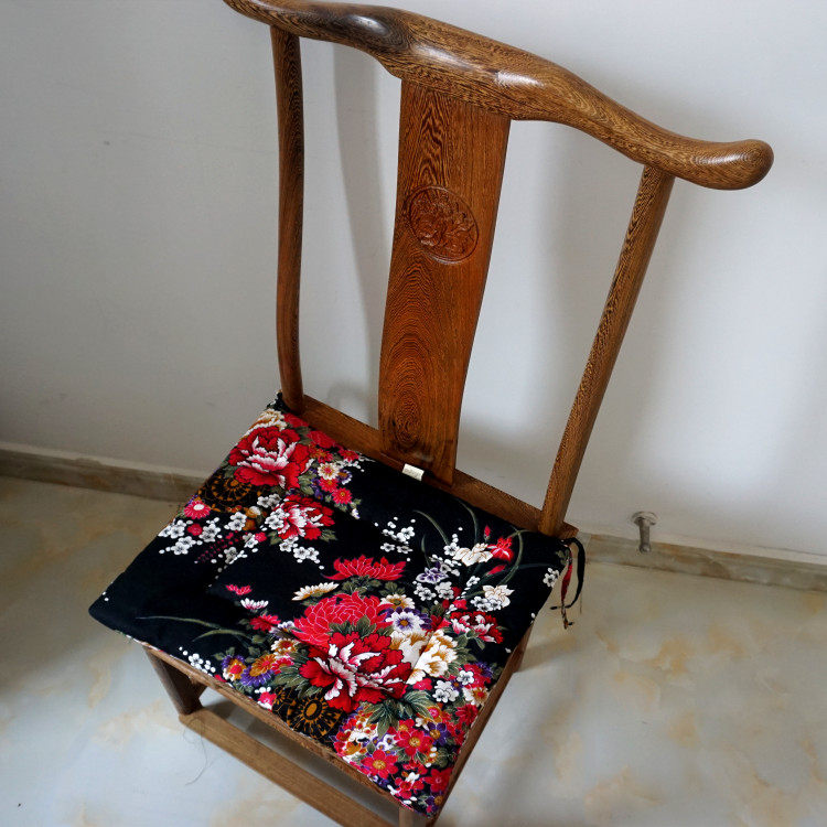 Japanese-style cotton printing cushion four seasons dining chair cushion in the inner cushion computer chair mat summer cooling mat sofa cushion