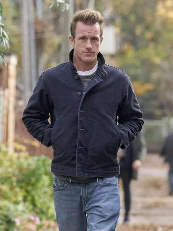 The Warning Personnel Unit Scott Kanan (Jesen Grant) Black Cotton Jacket