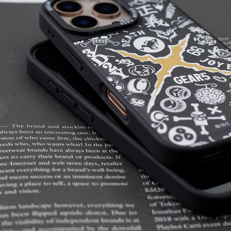16 Square Leather One Piece Anime Plus/Pro/Max – 16, 15, 14, 13, 12 iPhone Case