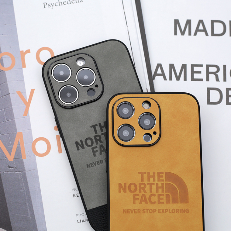 The North Face New Faux Leather 14, 13, 12 iPhone Case