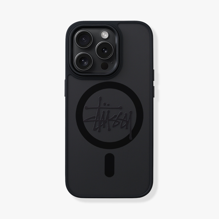 STUSSY New Magnetic MagSafe Matte Anti Slip 1iPhone 15, 14, 13, 12 iPhone Case