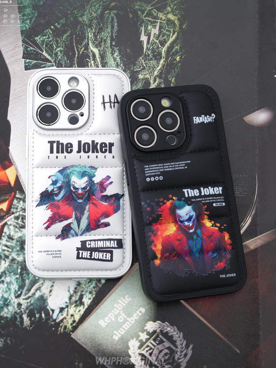 The Joker New Puffy Puffer Down Jacket 15, 14, 13, 12 iPhone Case