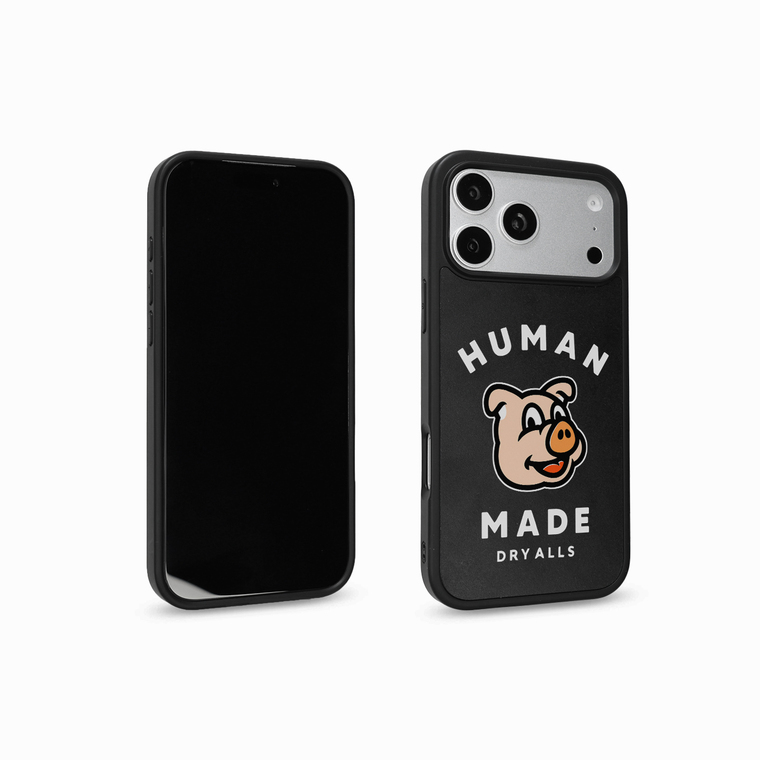 HUMAN MADE Cartoon Pig Cute iPhone Case